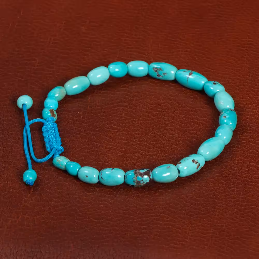 دستبند فیروزه اسپرت کد 28982 - جواهری مشاهیر