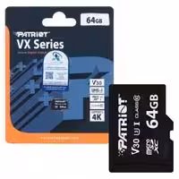 مموری 64 گیگ Patriot VX series V30 A1 C10 U3 4K