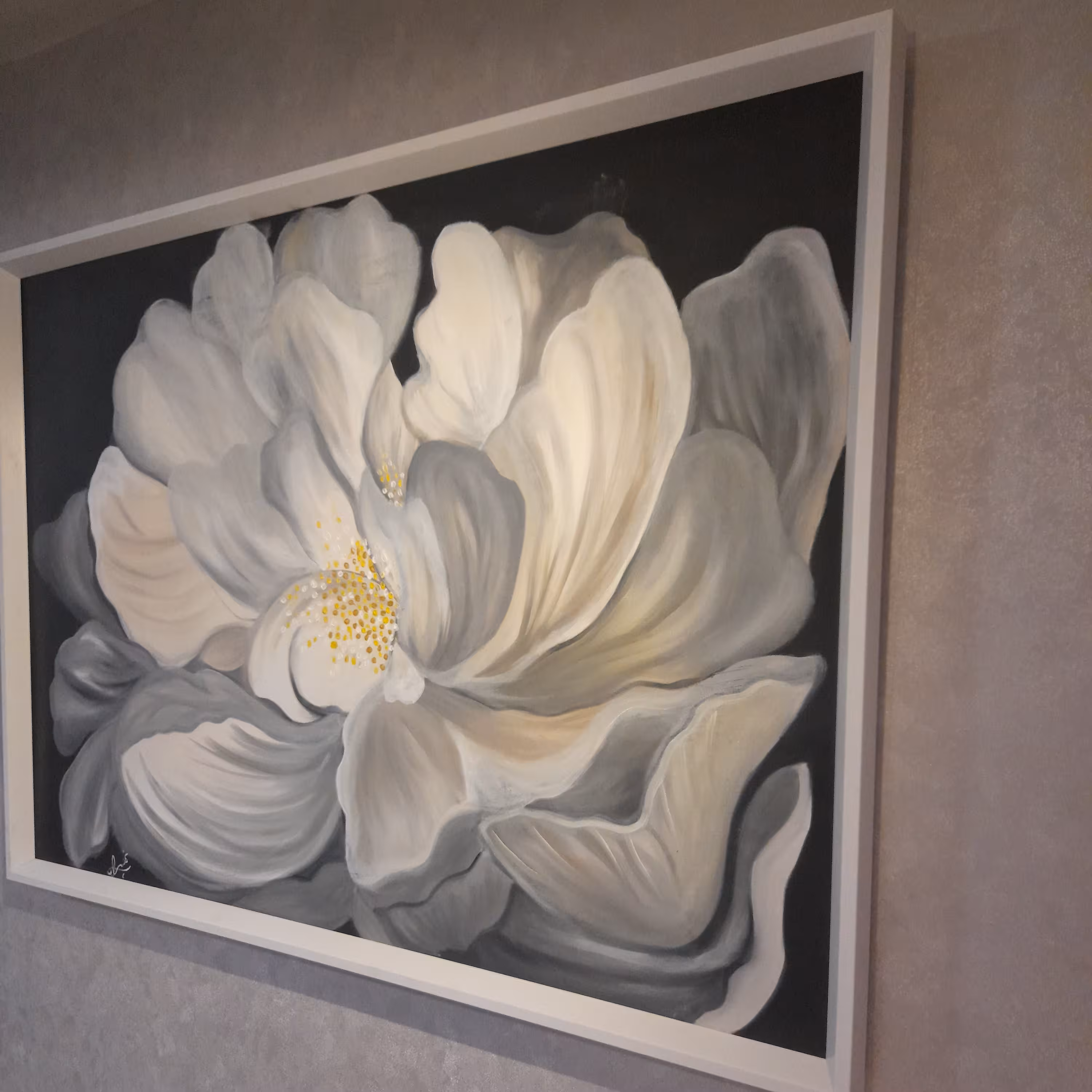 تابلو نقاشی رنگ روغن با قاب