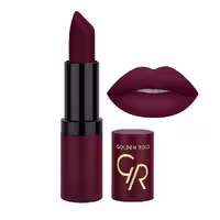 رژ لب جامد مات و مخملی گلدن رز Golden Rose مدل GR Velvet Matte Lipstick شماره 28