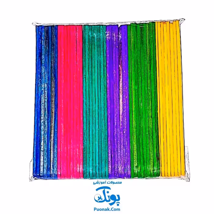 چوب بستنی آبسلانگ رنگی