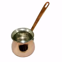 قهوه جوش دسته مسی درجه1 سایز2