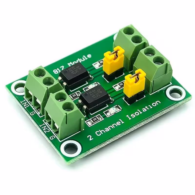 ماژول ایزولاتور دو کانال اپتوکوپلریPC817