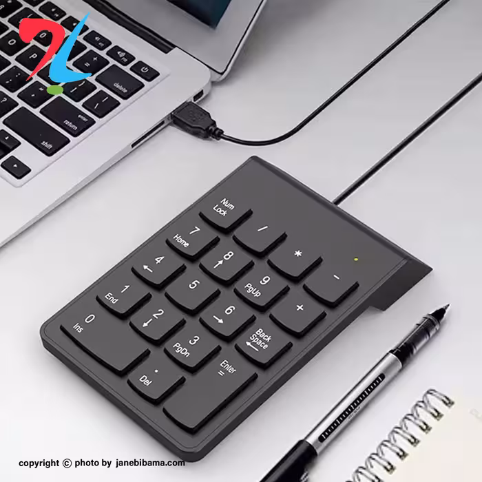 نامبر پد سیم دار مینی Mini Numeric Keypad