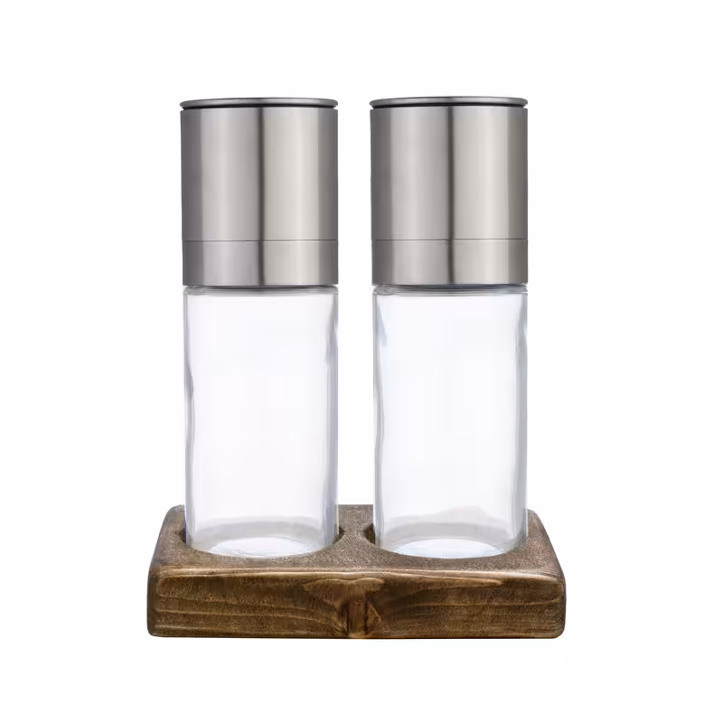 فلفل ساب و نمک ساب مدل 005 بسته 2 عددی به همراه استند | کالا مکس