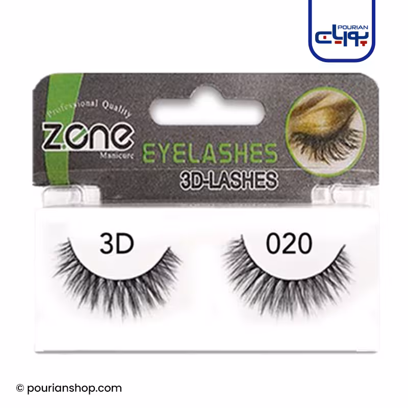 مژه مصنوعی سه بعدی 020 زد وان