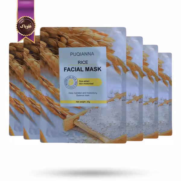 6 عدد ماسک صورت ورقه‌ ای سادور SADOER مدل عصاره هلو Peach Fruit پک 1 عددی (اورجینال)