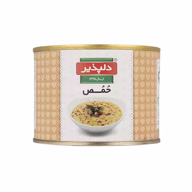 کنسرو حمص دلپذیر 482 گرمی