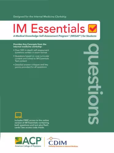 خرید و دانلود نسخه کامل کتاب Designed for the Internal Medicine Clerkship IM Essentials (Questions)