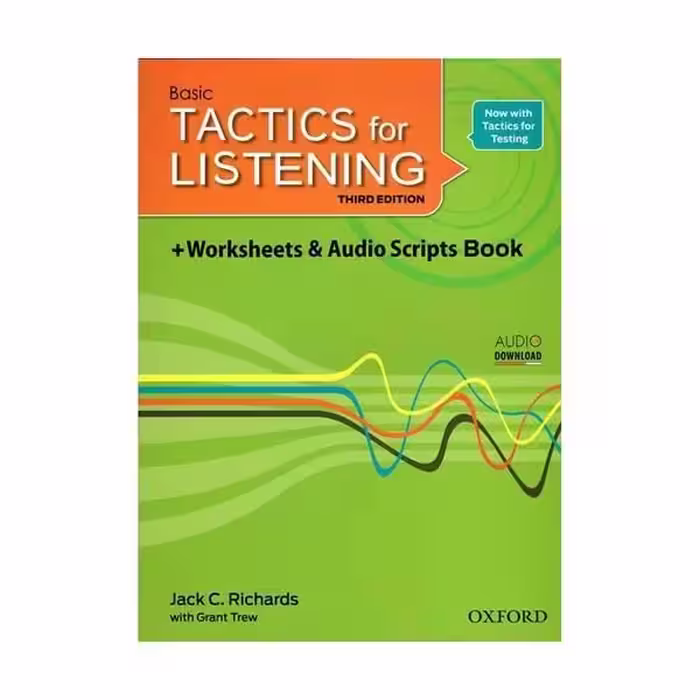 کتاب Tactics for Listening 3rd Basic اثر Jack C. Richards انتشارات oxford
