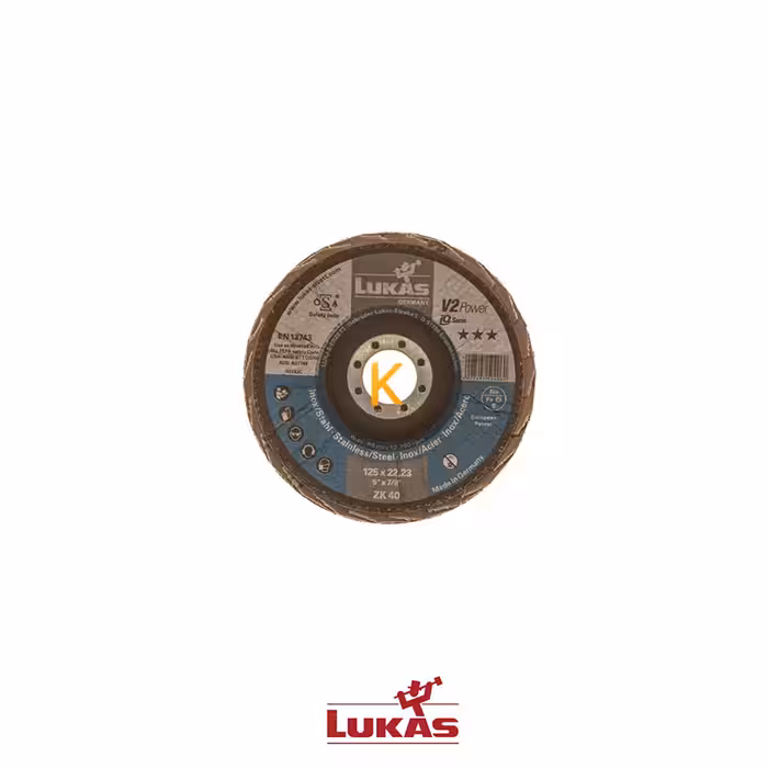 سنباده فلاپ دیسک مدل V2 POWER 115xZK60 لوکاس