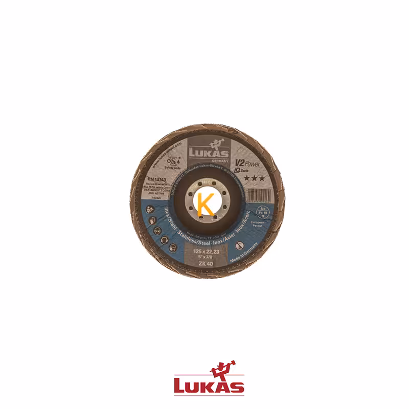 سنباده فلاپ دیسک مدل V2 POWER 115xZK60 لوکاس