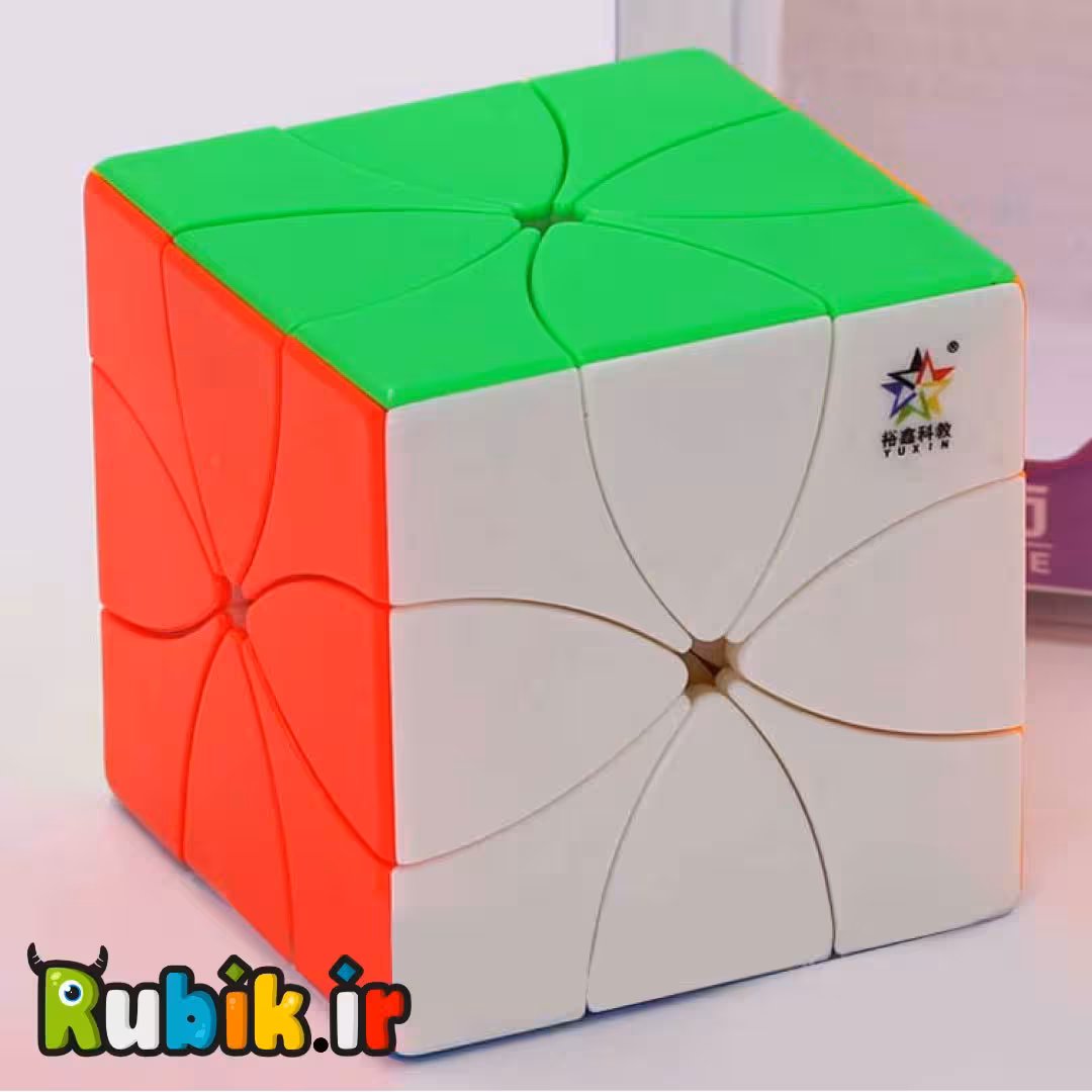 8 پتال یوکسین مگنت استیکرلس Yuxin Eight Petals Cube Magnetic