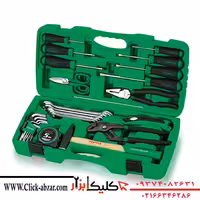 جعبه ابزار 30 پارچه (سبز) تاپ تول