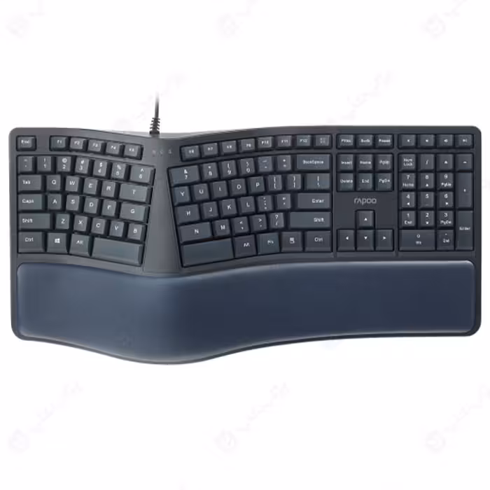 کیبورد سیمی ارگونومیک رپو مدل NK8800