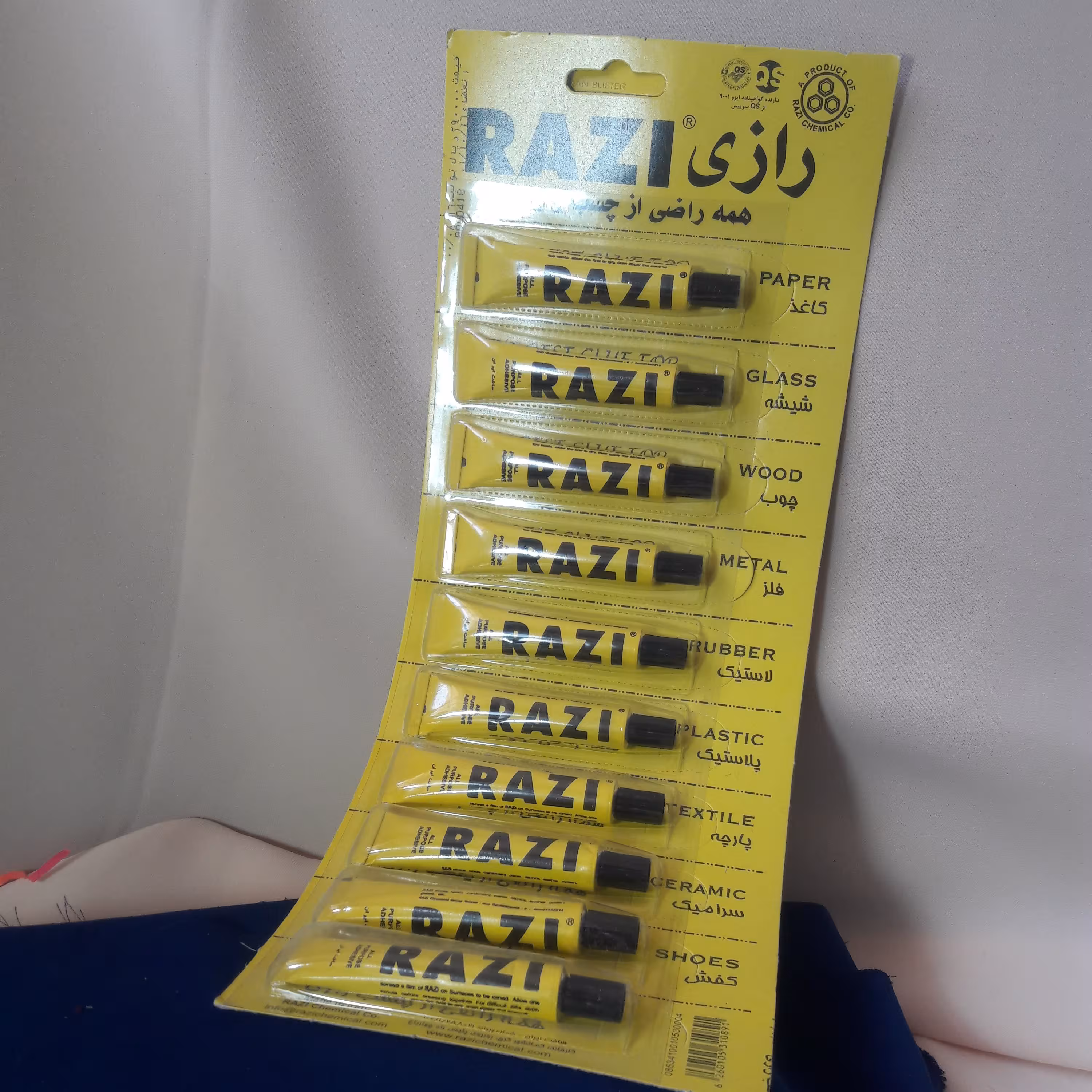 چسب رازی اصل مناسب برای چسباندن انواع سطوح