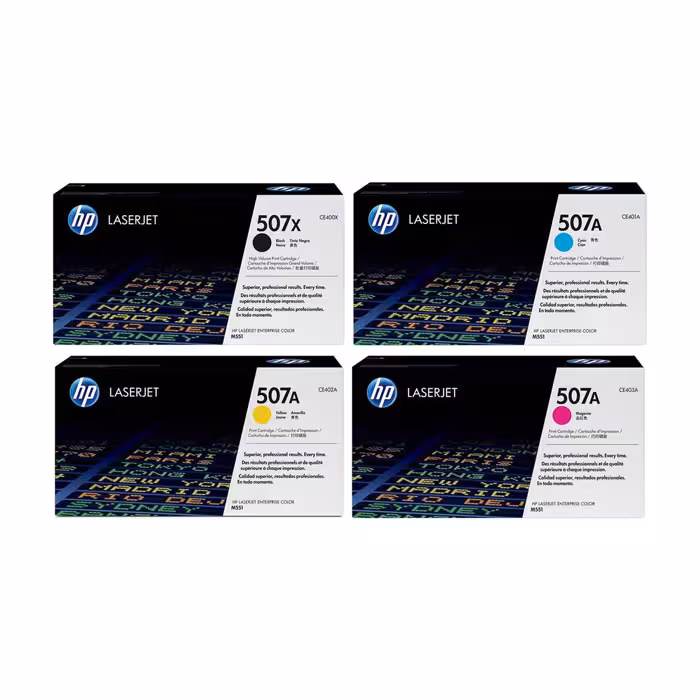 تونر کارتریج لیزری رنگی اچ پی 507A