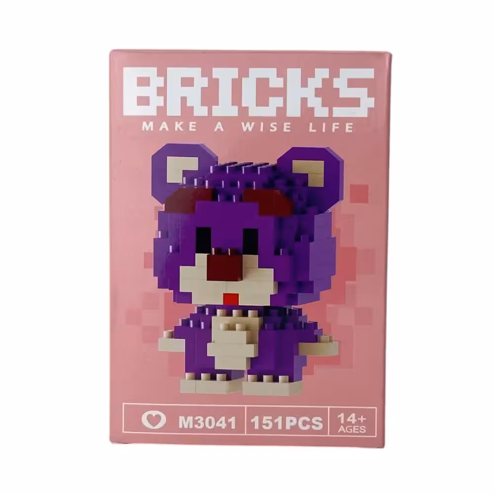 لگو بریکس شخصیت خرس لاتسو 151 قطعه کد NO.M3041