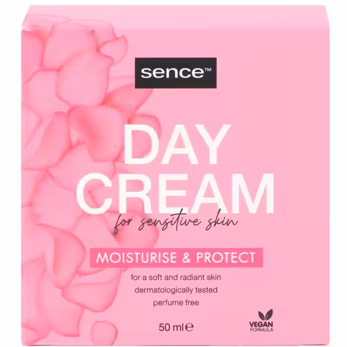 کرم روز صورت پوست حساس سنس حجم 50 میل