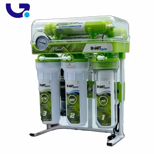 تصفیه آب 7 مرحله ایی اسمارت دراپ مدل plant شاسی فلزی