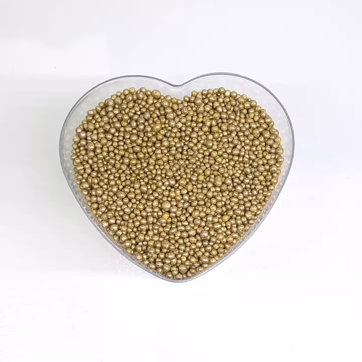 مروارید خوراکی تزئینی رنگ طلایی سایز یک