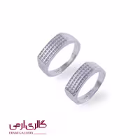 حلقه ست نقره طرح جواهر ES_7717