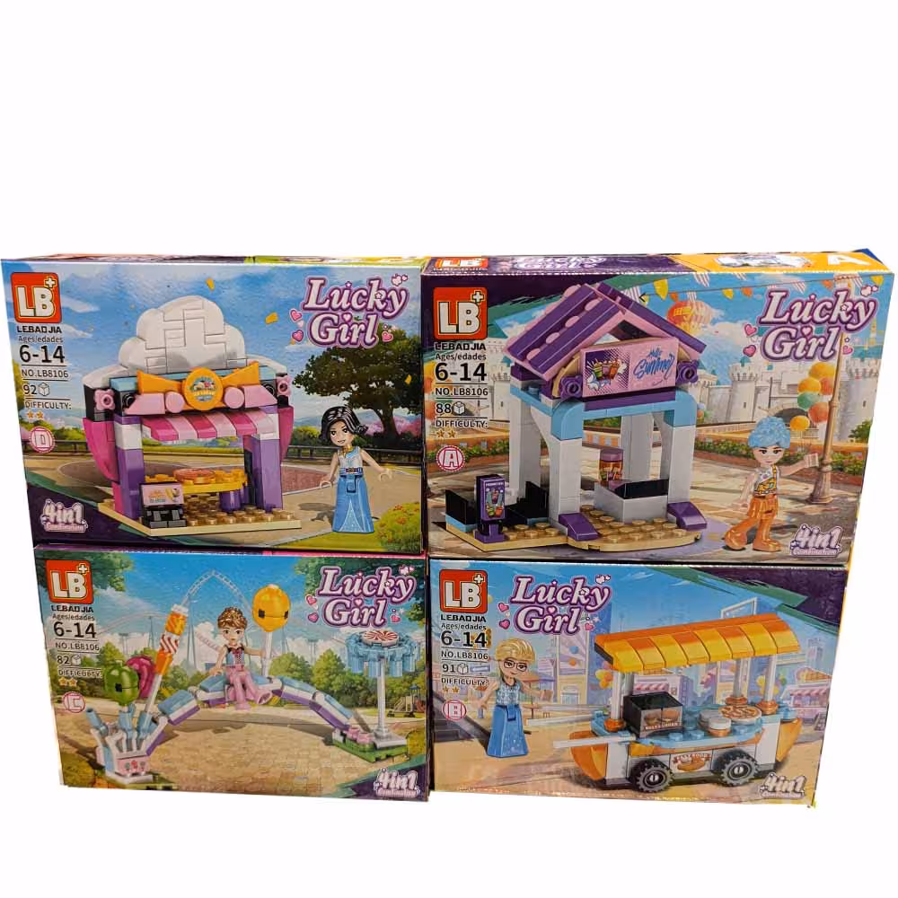 لگو دختر خوش شانس 4 مدل