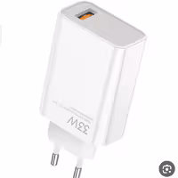 اداپتور دیواری شارژ سریع 33 واتی شیائومی   با استاندارد ce