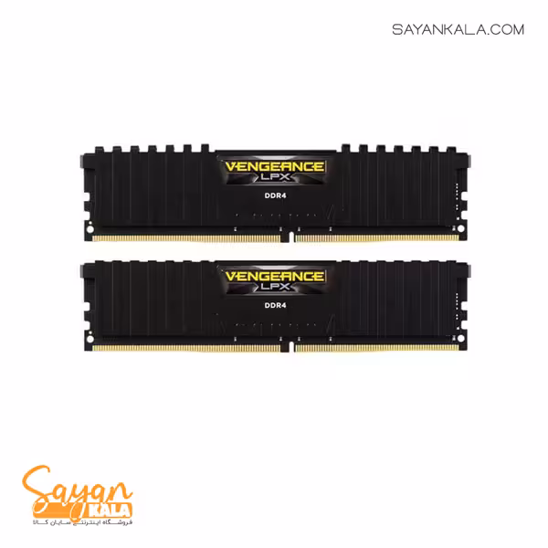 رم کورسیر مدل RAM Corsair Vengeance LPX DDR4 32GB 2x 16GB 2400 MHZ CL16 Dual Channel
