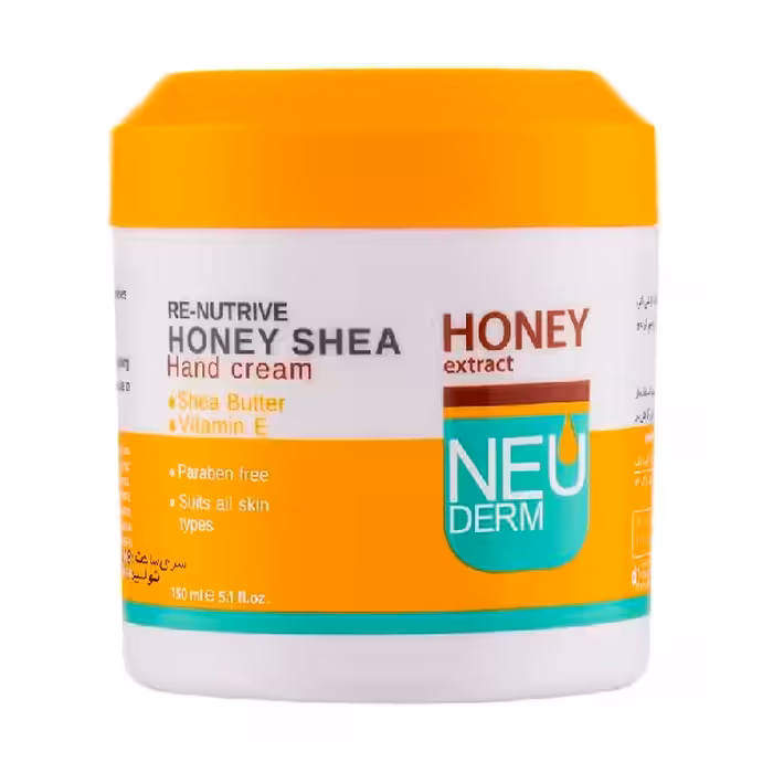 کرم دست حاوی عصاره عسل کاسه ای نئودرم