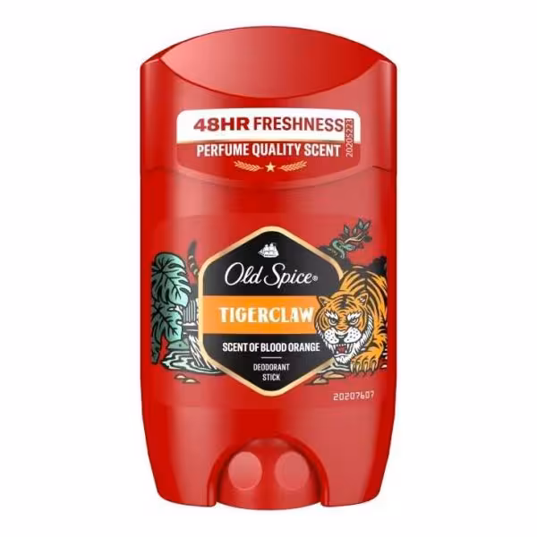 استیک ضد تعریق مردانه اولد اسپایس فاقد آلومینیوم مدل Tiger Claw حجم 50 میل