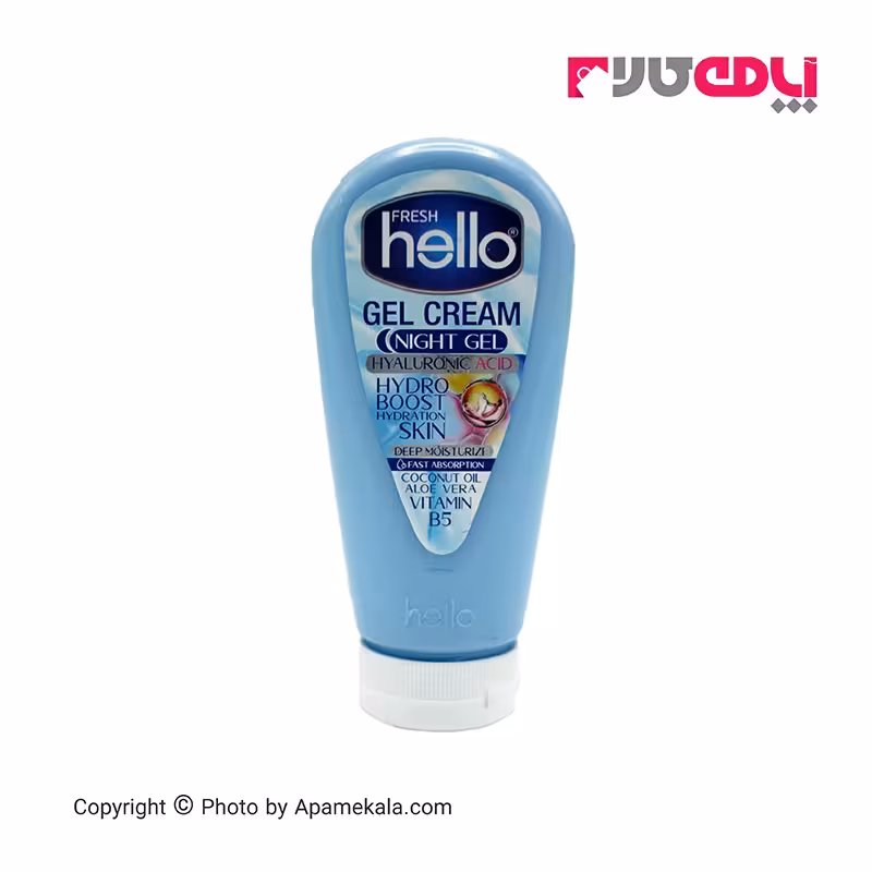 ژل آبرسان هلو فرش مدل Night Gel حجم 150 میلی لیتر