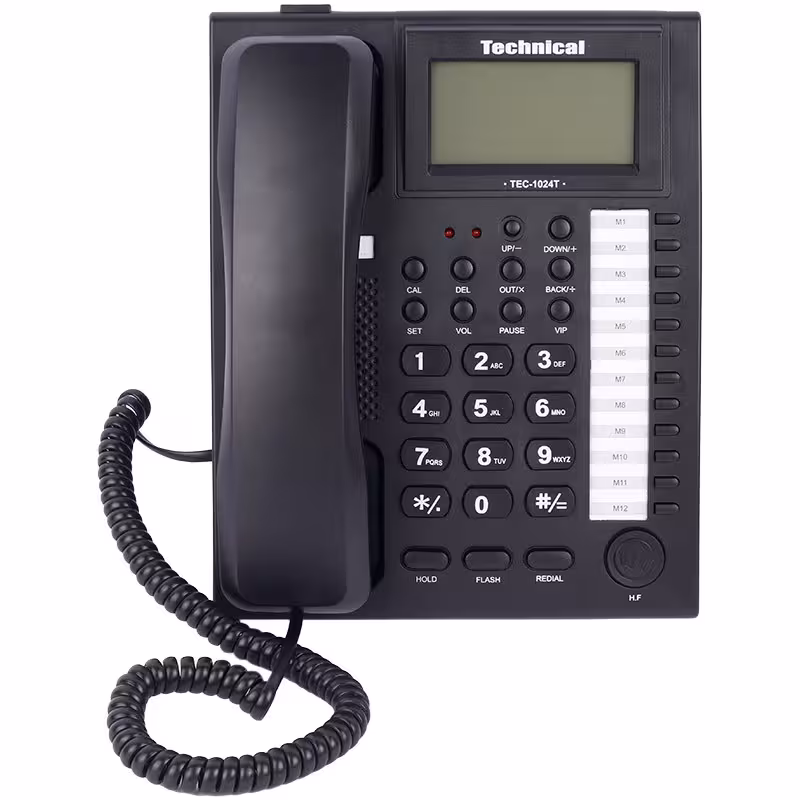 تلفن رومیزی تکنیکال مدل TEC-1024T