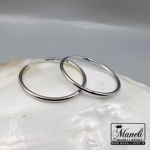 گوشواره ی حلقه ای ژوپینگ سایز متوسط |14040478