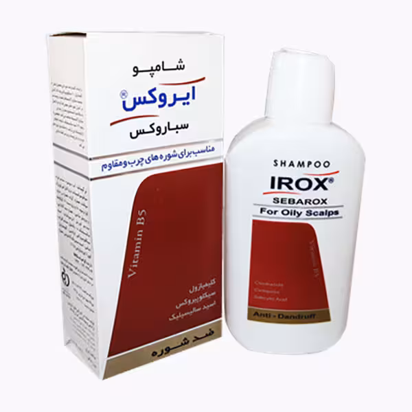 شامپو سباروکس ایروکس برای شوره های چرب و مقاوم