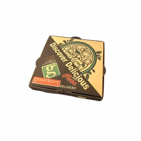 جعبه پیتزا ایفلوت طرحدار کوثر سایز 34 بسته 50 عددی