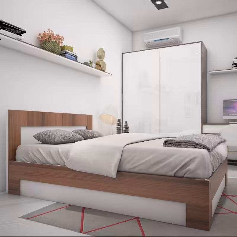 تخت خواب دو نفره مدل FH303 سایز 160x200 سانتی متر