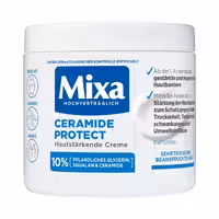 کرم تقویت کننده و رطوبت‌رسان میکسا Mixa حاوی سرامید حجم 400 میل
