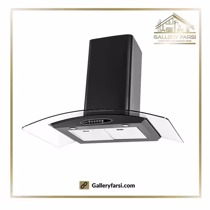 هود شومینه ای آشپزخانه پرنیان استیل مدل PH-2902سایز 90