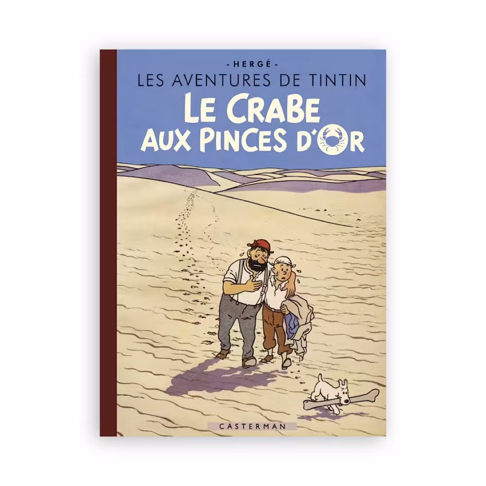 کتاب اورجینال تن تن 80th Anniversary Tintin Le Crabe aux pinces d’or (FR)