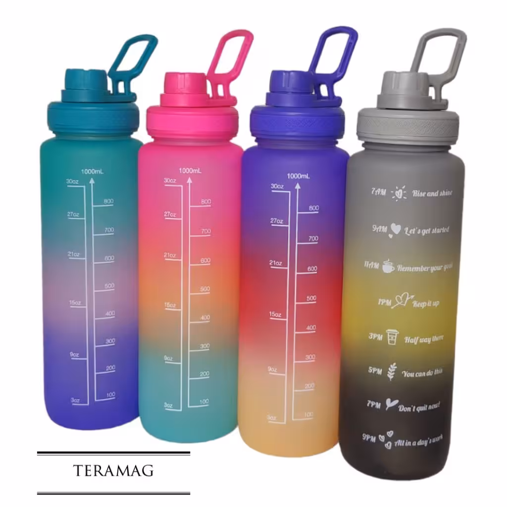 قمقه آسان نوش بند دار مدل refill حجم 1000 میلی لیتر