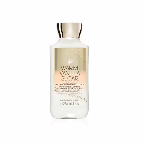 لوسیون مرطوب کننده بدن مدل WARM VANILLA SUGAR برند BATH AND BODY WORKS