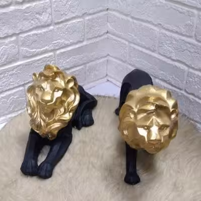 مجسمه شیر 2مدل بزرگ