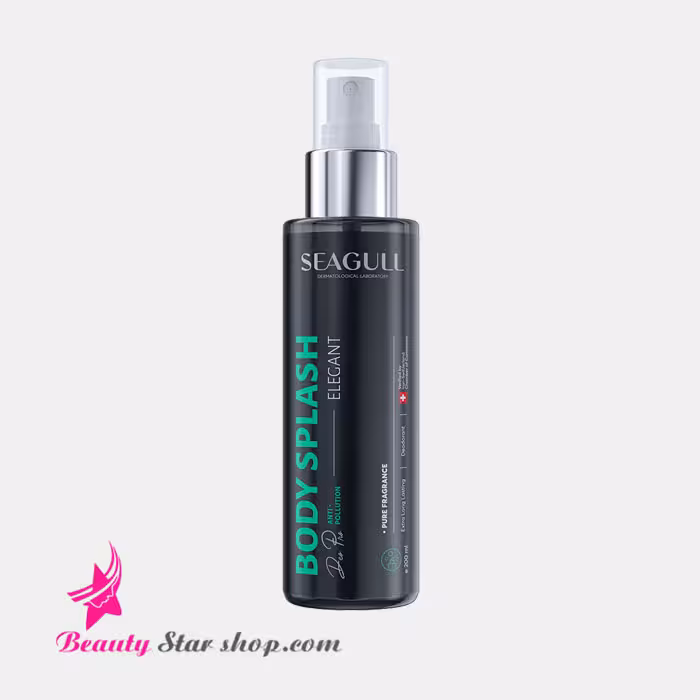 اسپری خوشبو کننده بدن آقایان سی گل مدل Elegant (طرح جدید) حجم 200 میلیلیتر