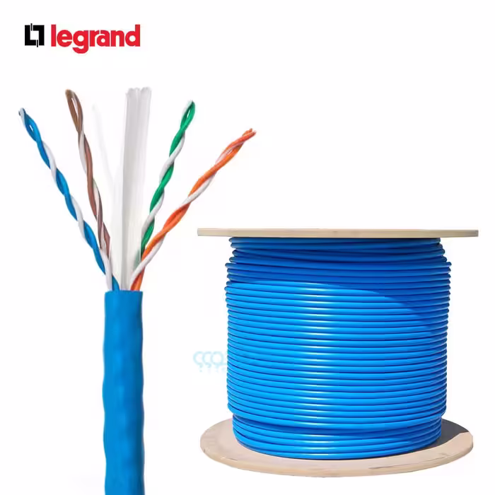 کابل شبکه Cat6 UTP 305m PVC لگراند Legrand
