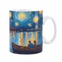 ماگ راویتا طرح عاشقانه ونگوک Van Gogh Love کد 3820