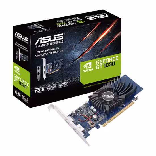 کارت گرافیک ایسوس مدل ASUS GeForce GT 1030 2GB BRK GDDR5
