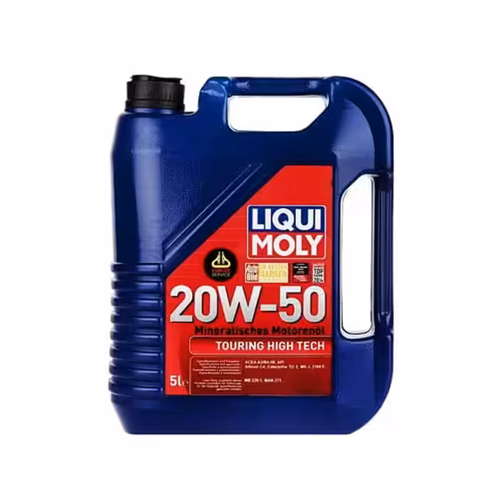 روغن موتور لیکومولی Touring High Tech Plus SN حجم 5 لیتر (20w-50)