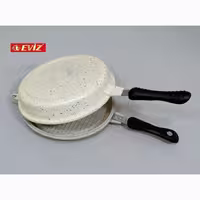 تابه رژیمی 32 سانت اویز گرد EVIZ کرم