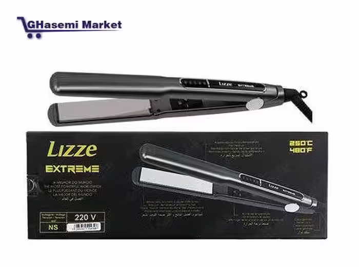 اتو مو حرفه ای لیز اکستریم نانو تیتانیوم (مخصوص کراتینه) Lizze Extreme